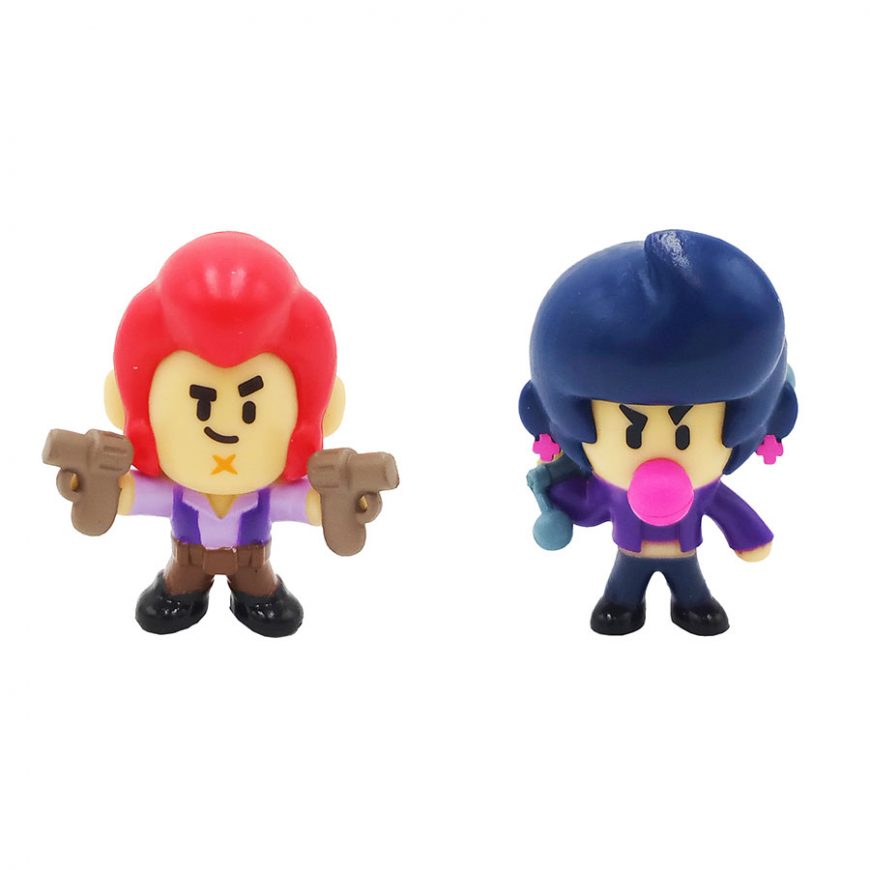 Brawl Stars Pack 2 Figuras En Caja Bizak