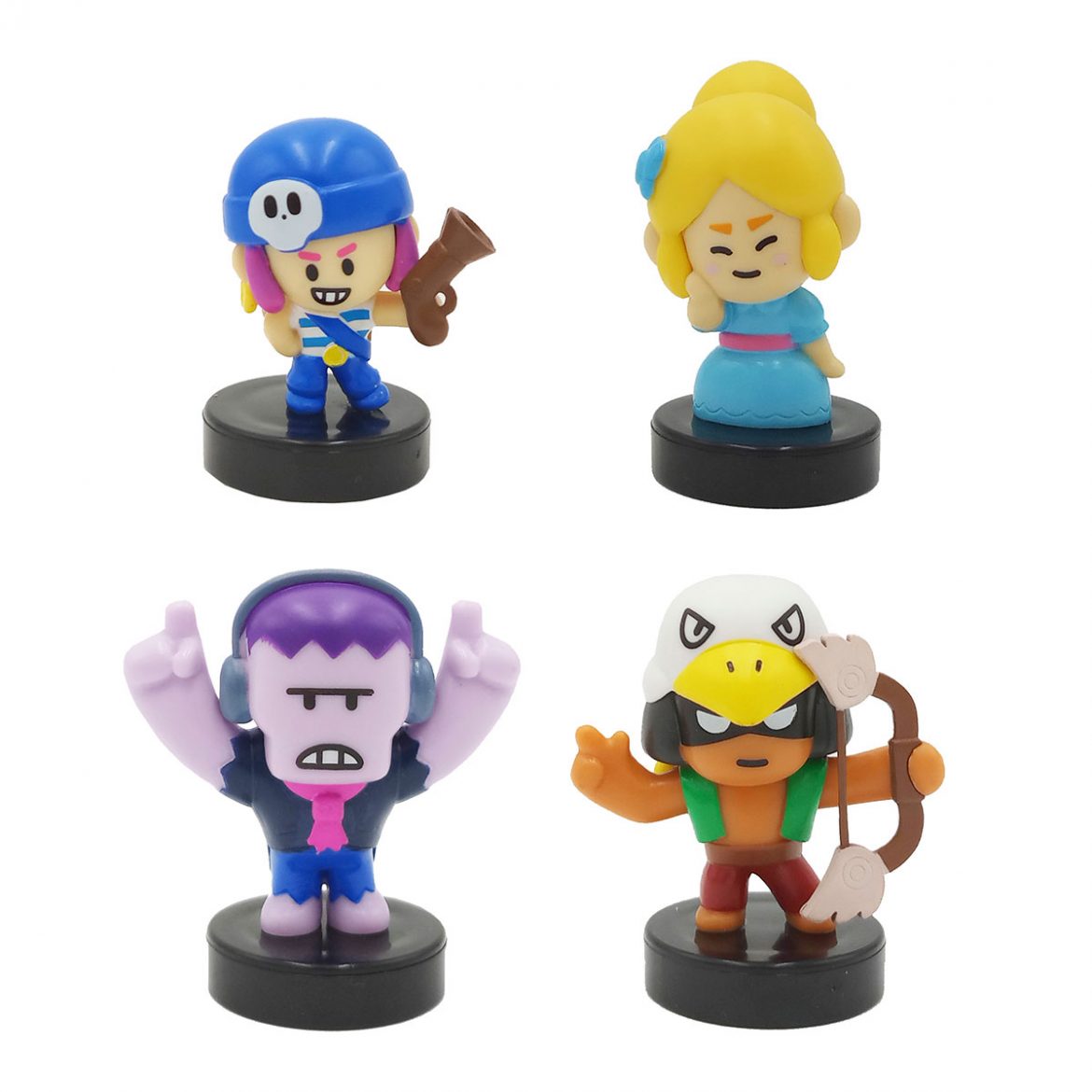 Brawl Stars Packs Deluxe 8 Figuras Colección Bizak