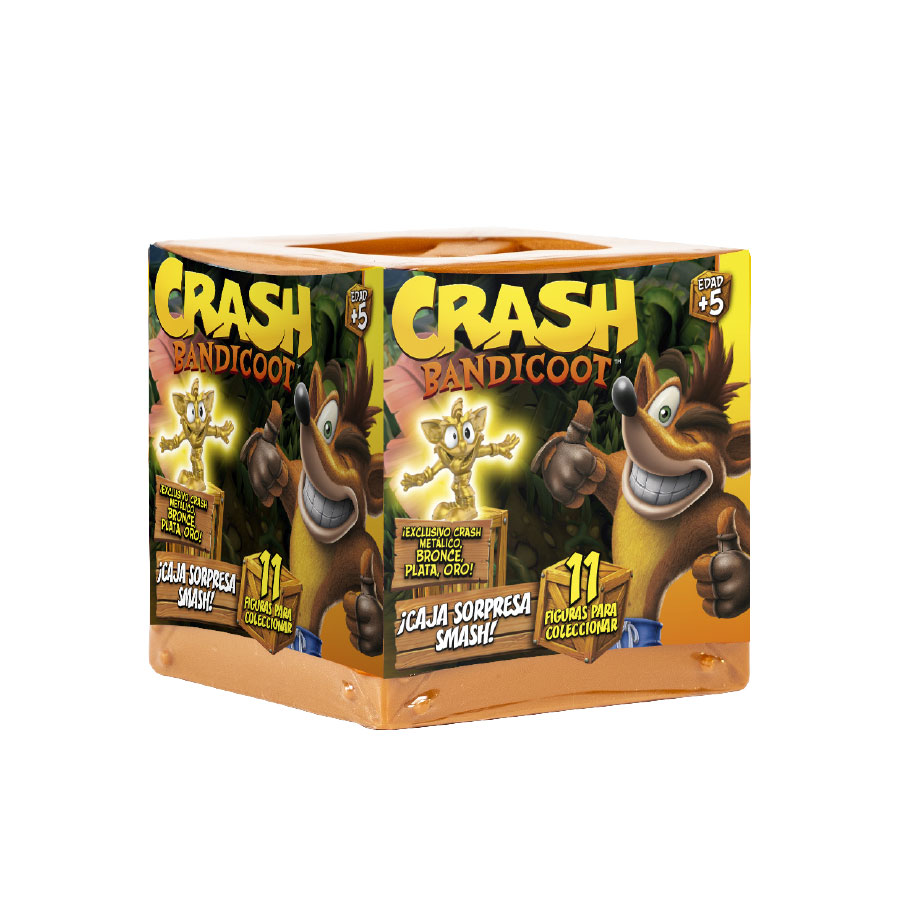 Bizak Caixa Surpresa Crash Bandicoot Crash Bandicoot Figura